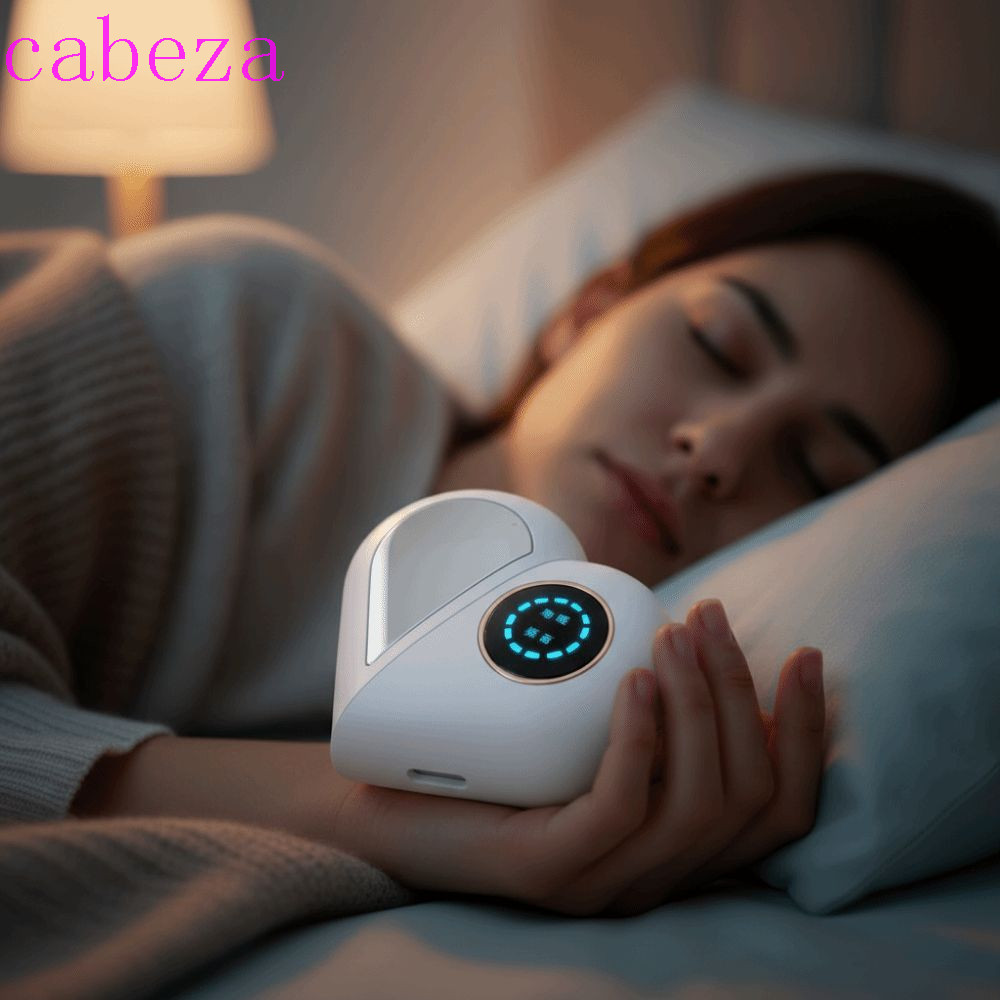 CABEZA อัจฉริยะ Sleeper, สมาร์ทมือถือ Micro-current Sleeper, Deep Sleep Micro Current เทคโนโลยีสีดํา