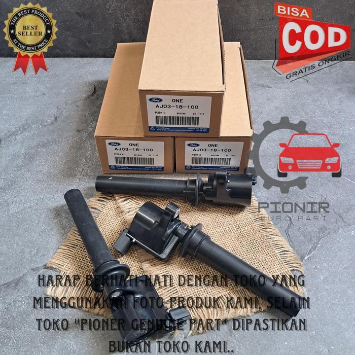 IGNITION COIL FORD ESCAPE 3.0 3000CC V6 MAZDA TRIBUTE 3.0CC ORIGINAL AJ03-18-100