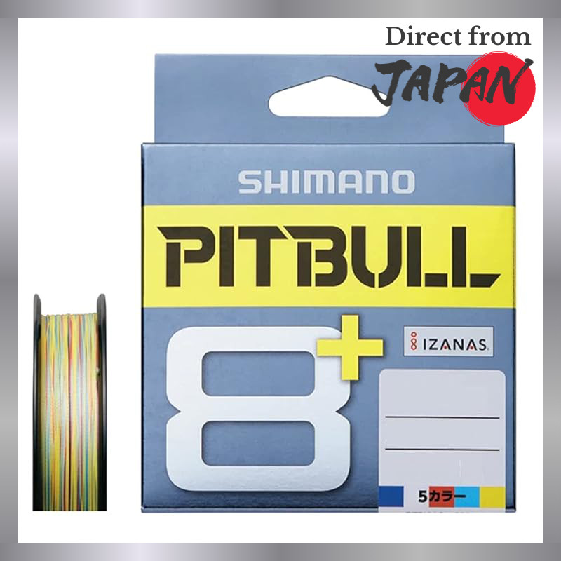 SHIMANO Pitbull 8+ PE Line - Various Diameters - Traceable Pink