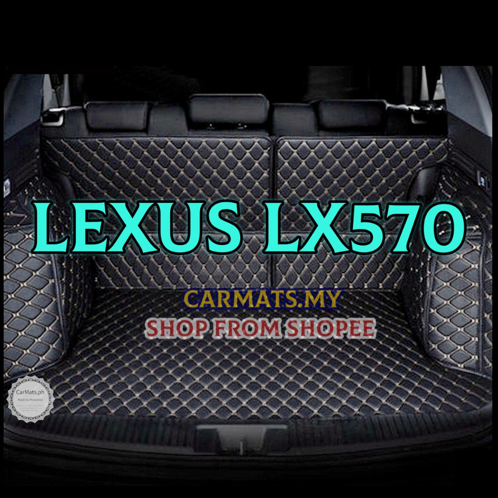 [สินค้าพร้อมส่ง] (Lexus LX570 LX470 LX450d) แผ่นป้องกันท้ายรถแบบเต็ม.กันน้ําซีดจาง