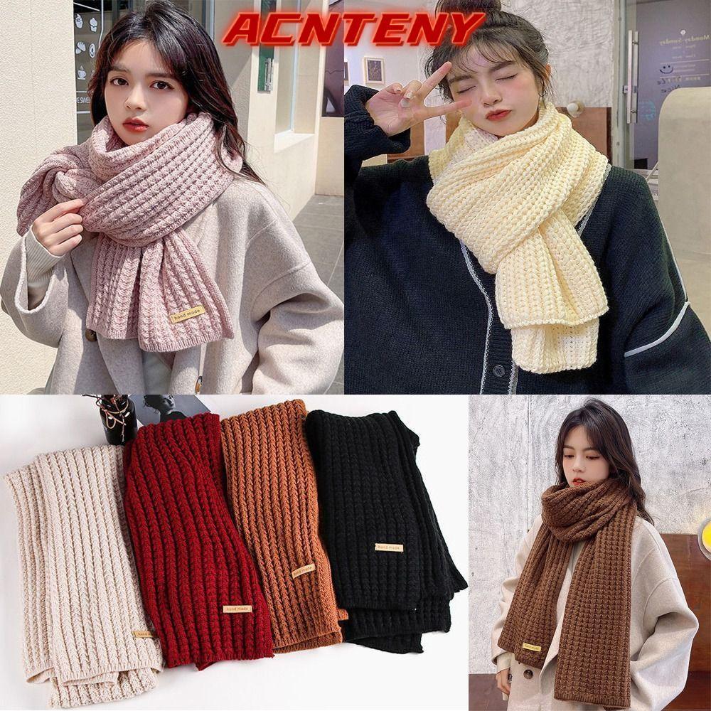 ACNTENY เท่านั้น ถักผ้าพันคอ,แฟชั่นเอี๊ยมความร้อนคออุ่น,คู่อบอุ่นคอปก กันลม หนาเล่นสกีรถจักรยานยนต์ผ้าพันคอฤดูใบไม้ร่วงฤดูหนาว