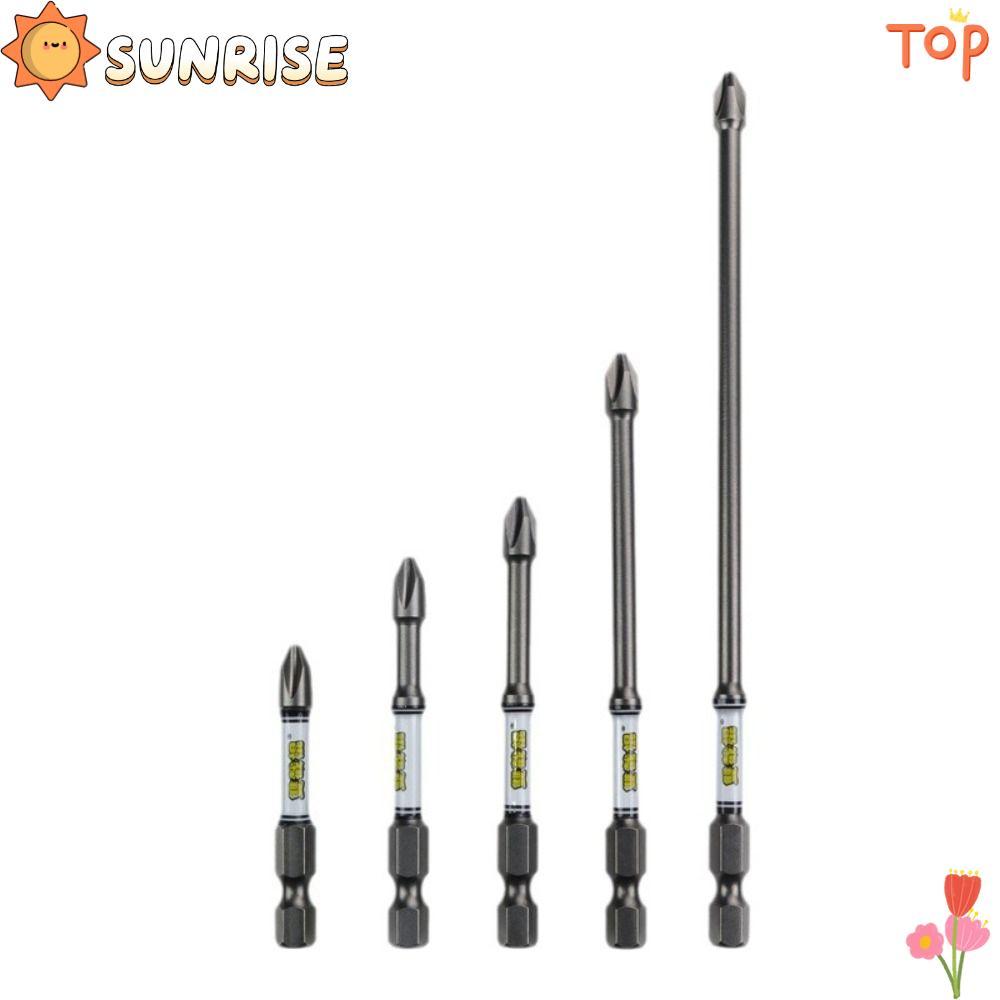 ดอกไดร์เวอร์ SUNRISE, ดอกไขควงแฉกกระแทก Hex Shank ที่ทนทานต่อการสึกหรอ, หัวชุดไขควง 50-150 มม.