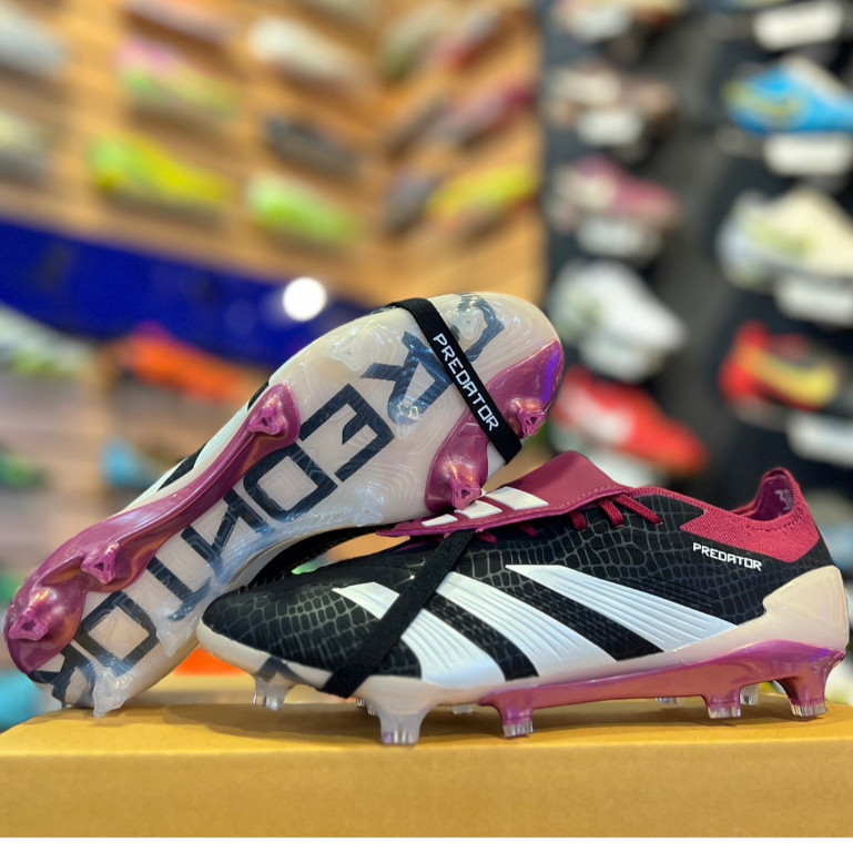 Predator 30th Anniversary Limited Edition 2024 รองเท้าฟุตบอลถักสำหรับผู้ชาย ขนาด 36-45