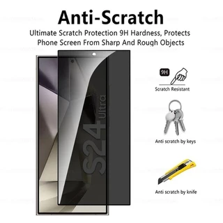 ฟิล์มกระจก กันมอง For Samsung Galaxy S26 Ultra S26 S26Plus S26Ultra S25Ultra S25Fe S24Ultra S24Fe ฟิล์มกระจกนิรภัย 034