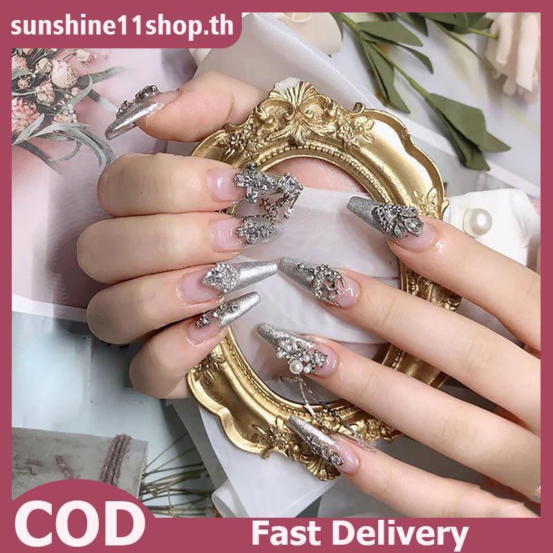 SUNSHOP เล็บจอแสดงผลกรอบรูปอุปกรณ์ประกอบฉากยิงยาทาเล็บมือถือตกแต่งการเพิ่มประสิทธิภาพเล็บการถ่ายภาพ Baground อุปกรณ์เสริม TH