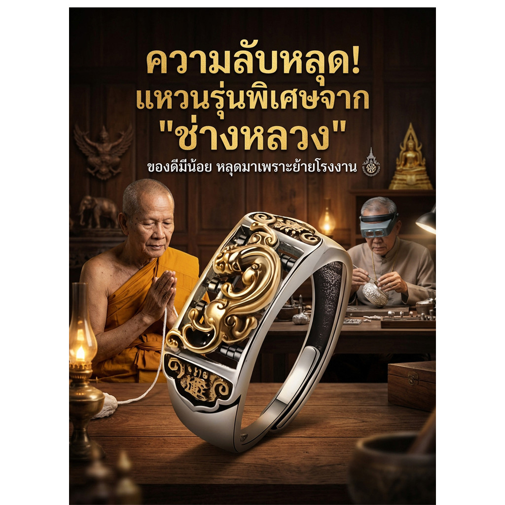 【เงินไหลมาเทมา】แหวน Pixiu เครื่องรางมงคล แหวนนำโชค/แฟชั่นผู้ชายผู้หญิง/เครื่องประดับความเชื่อจีน