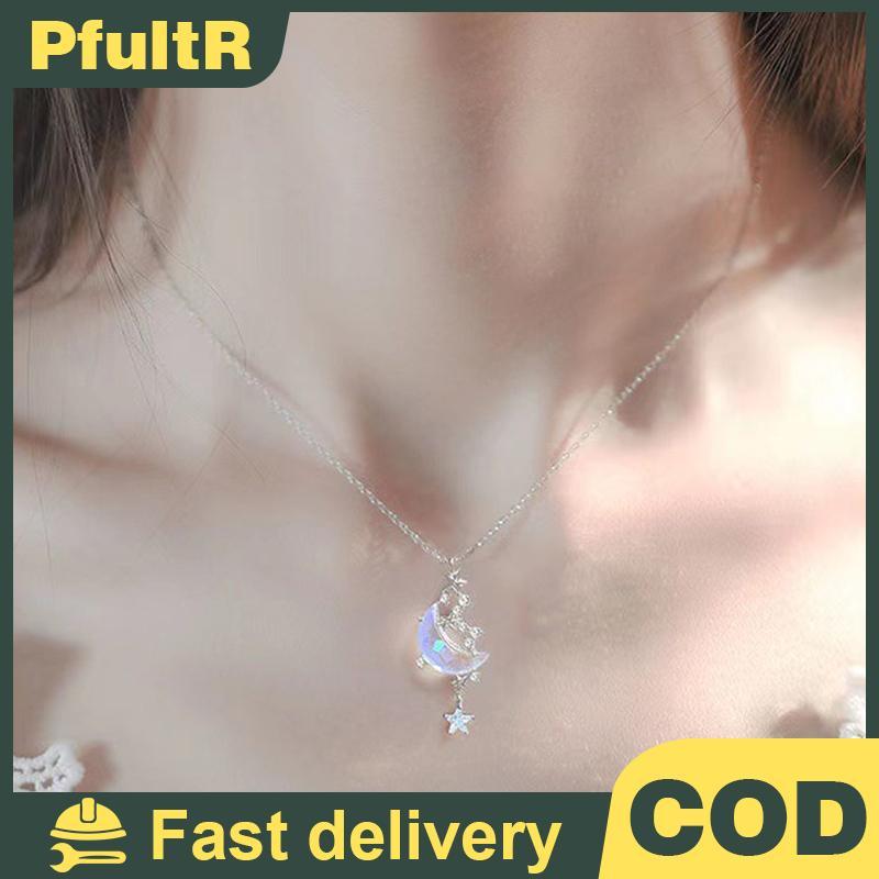 Null Moonstone สร้อยคอเหล็กไทเทเนียมงานแต่งงานแฟชั่นเครื่องประดับ null