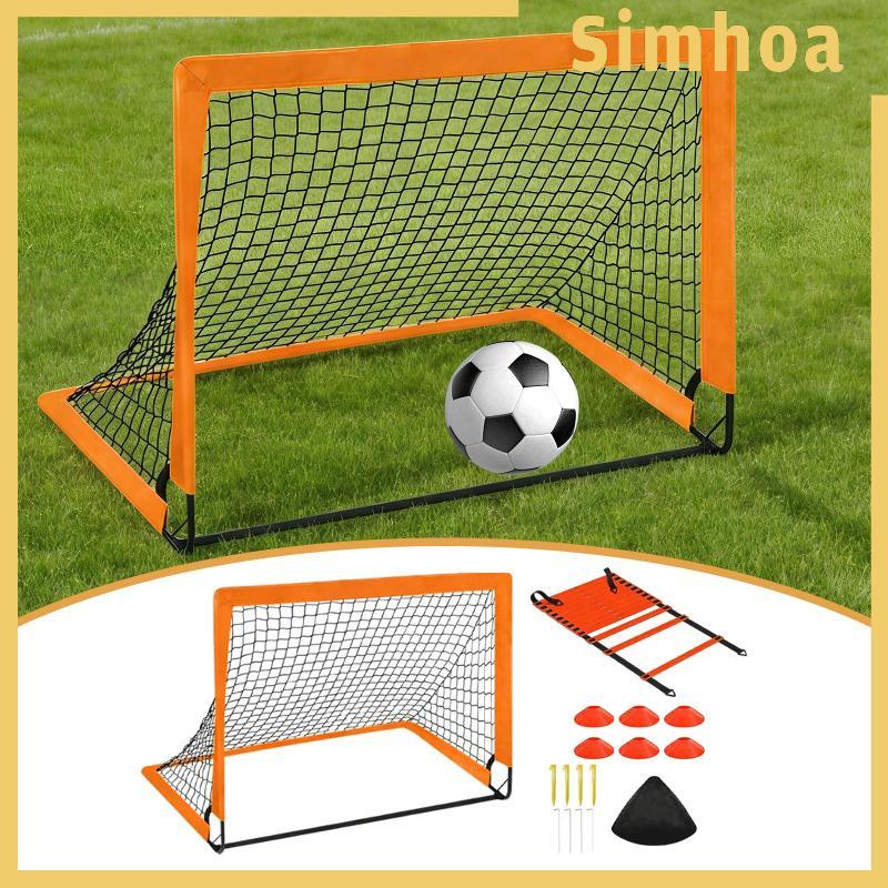 [SIMHOA] Goal for Backyard Portable , Easy Setup, ตาข่ายฟุตบอลแบบพับได้, ประตูฟุตบอลฟุตบอลฟุตบอลสําห