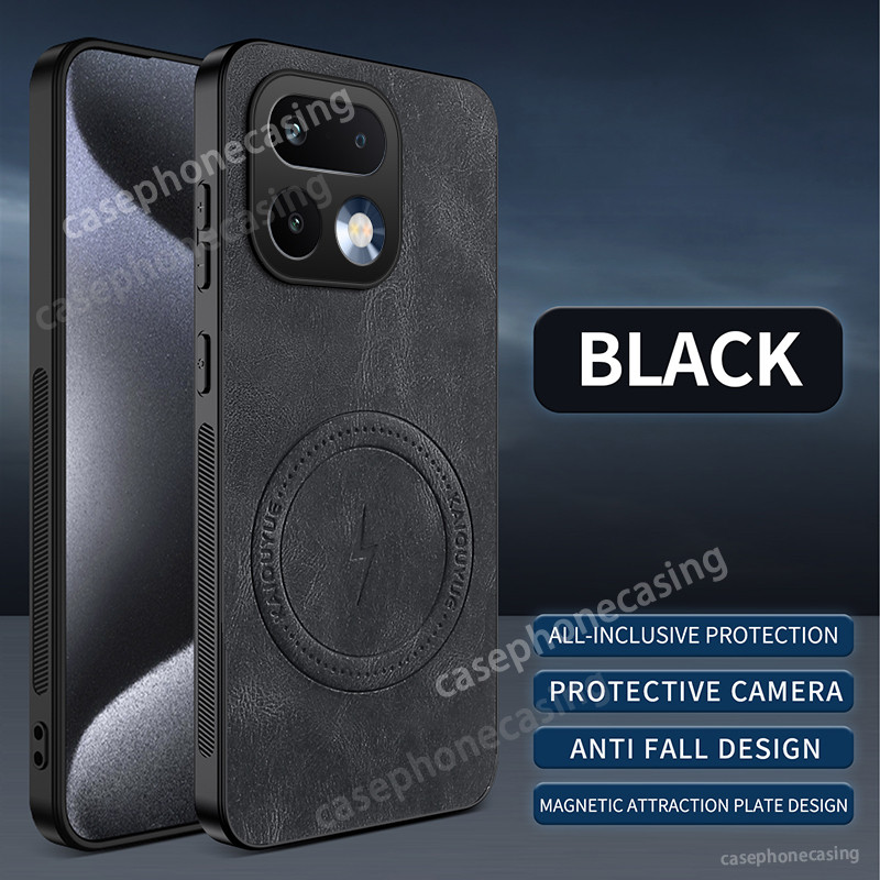 เคสโทรศัพท์สําหรับRealme 16 Pro + Plus Realme16Pro + 4G 5G 2026 แม่เหล็กหนังเคสโทรศัพท์กันกระแทกฝาหลัง ราคา ถูกที่สุด ดีลบีเคเค แกลเลอรีภาพที่ 6