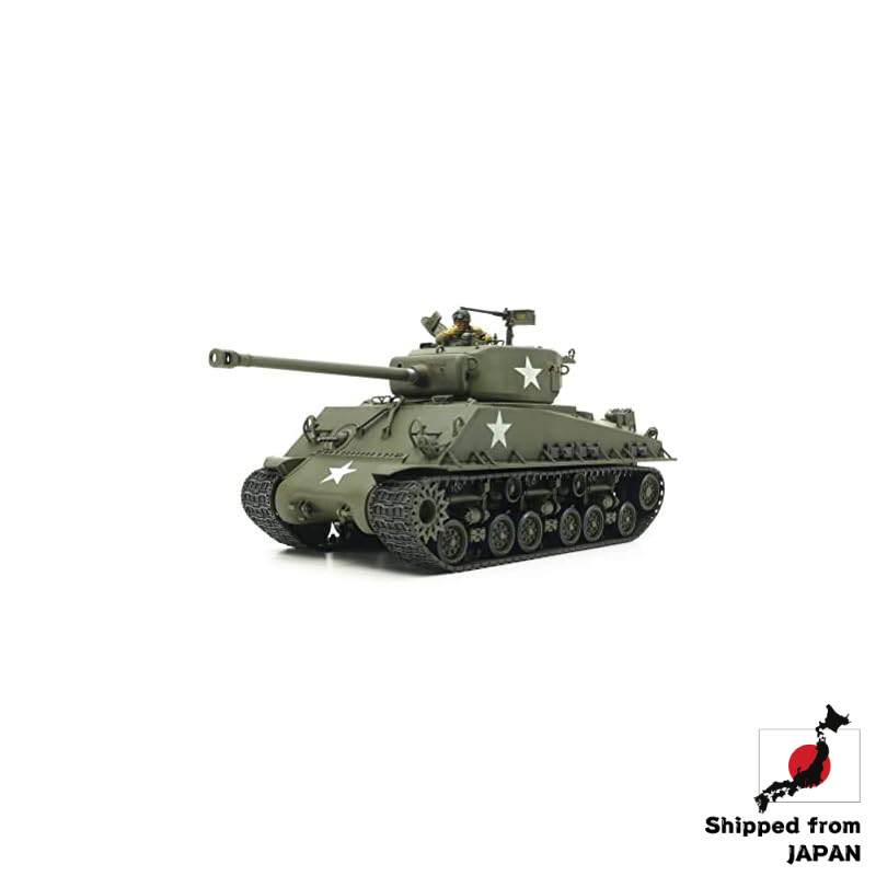 Tamiya 1/35 Military Miniature Series No. 346 U.S. Army Tank M4A3E8 Sherman Easy Eight Europe Front 