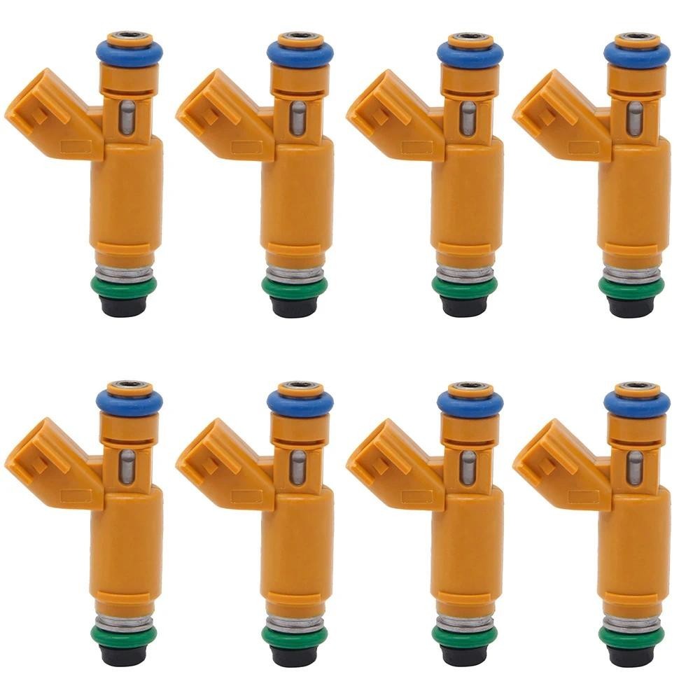 8 หัวฉีดน้ํามันเชื้อเพลิงสําหรับ Jaguar XJ8 4.2L 2004-2005 XK8 4.2L 2003-2006 S-Type 4.2L 2003-2005 