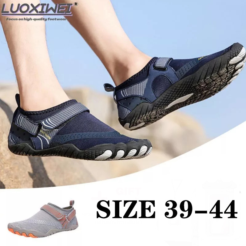 【  ⚡ ส่งจากไทย ⚡  รองเท้า Aqua รองเท้าเดินป่าฤดูร้อนรองเท้าชายหาดยางแห้งเร็วสําหรับผู้หญิงผู้ชาย