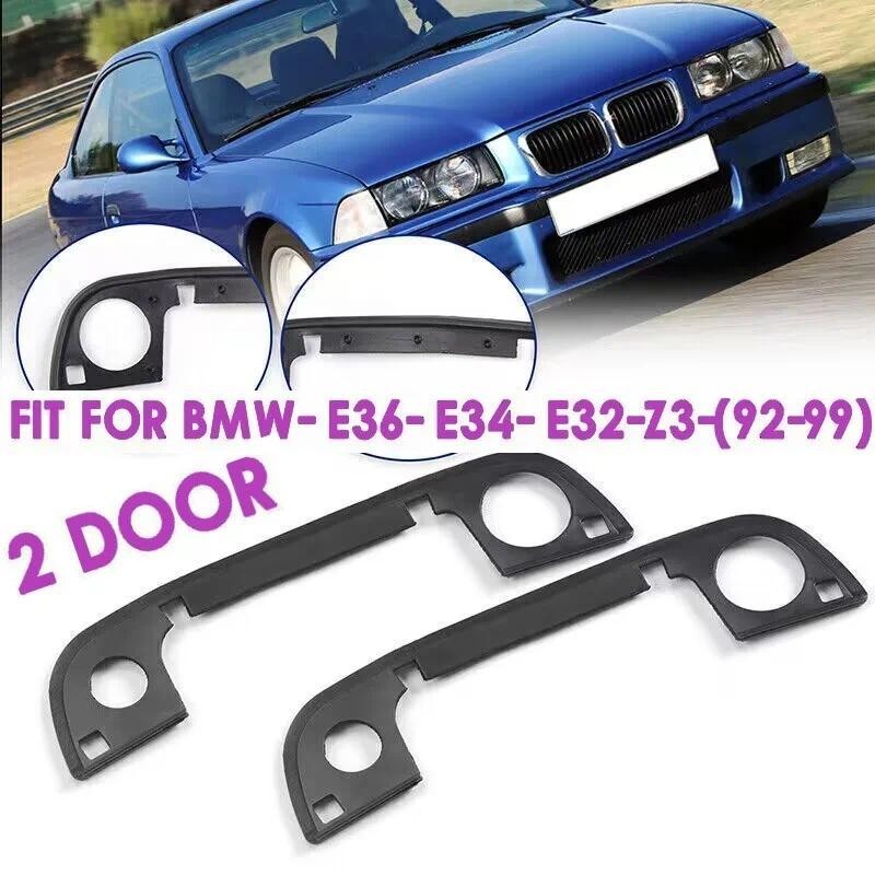 สําหรับ บีเอ็มดับเบิลยู 3 5 7 ชุด จ36 จ34 จ32 Z3 92-99 ยางประตูปะเก็นซีลชุดภายนอกรถซ้ายและขวามือจับป