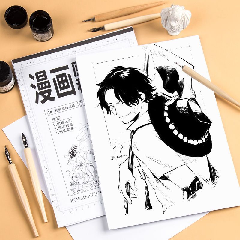 การ์ตูน Manuscript กระดาษ A4 Animation กระดาษ Manuscript กระดาษขนาดกระดาษ Anime Paper Marker กระดาษพ