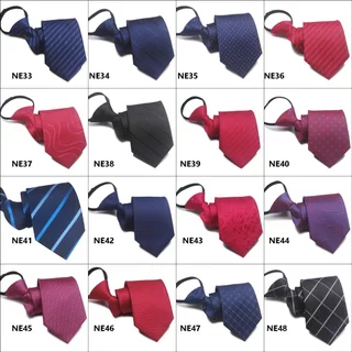 (พร้อมส่ง) แบบที่ 1-20, 101-135 เนคไทธุรกิจ เนคไทสำเร็จรูป แบบซิป