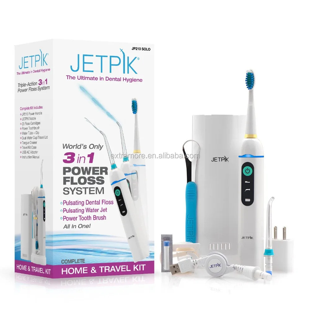 Oral Irrigator ทําความสะอาดฟัน Water Jet Pick ฟัน Flosser Hydro Floss Set