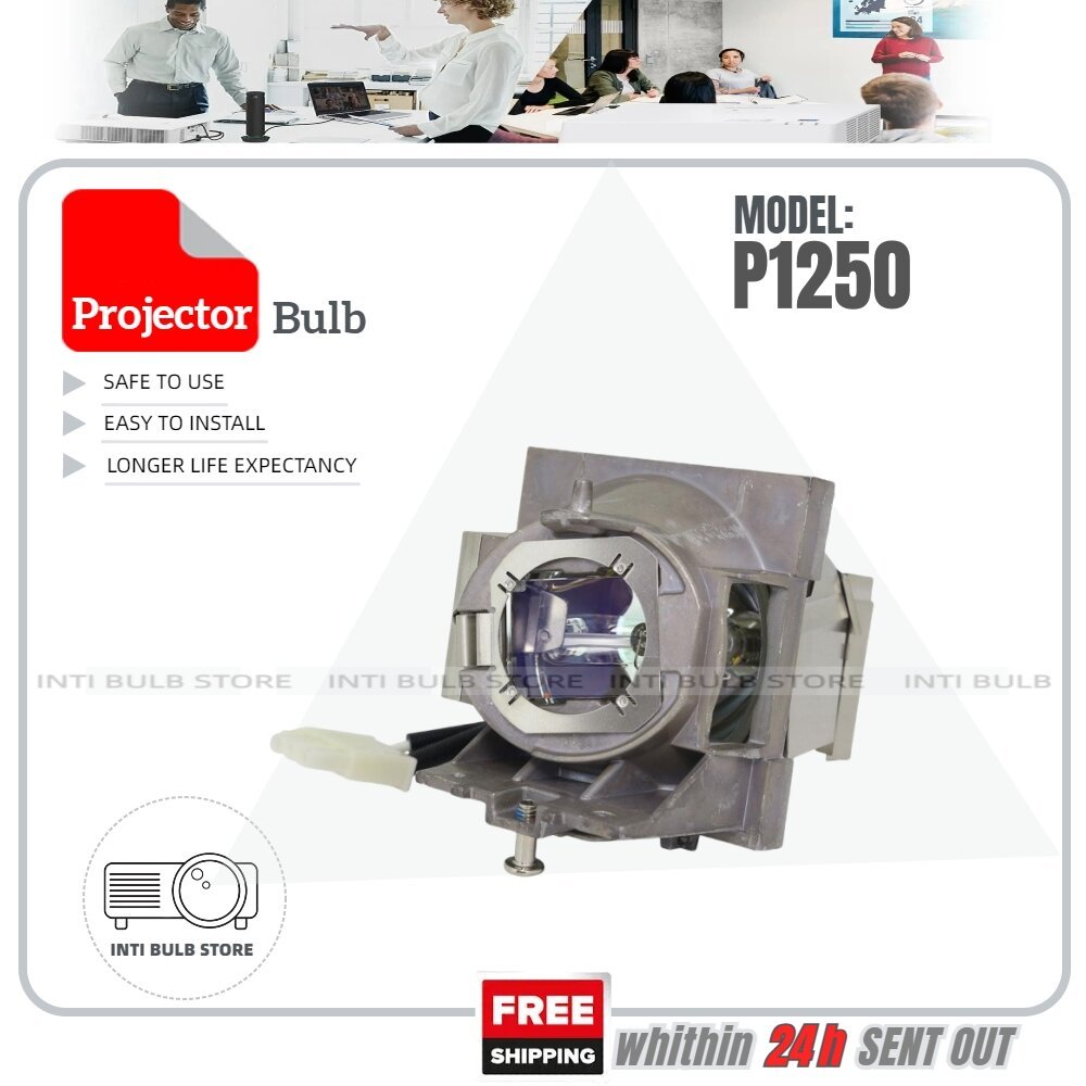 สําหรับโคมไฟโปรเจคเตอร์ ACER P1150,P1250,P1250B,X1123H,X1223H