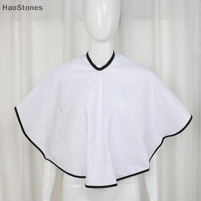 HaoStones ย้อมผมเครื่องมือสั้นกันน้ํา Hairdressing Salon ตัดผม Cape ผ้าห่อ Hairdressing Cape ตัดผม TH