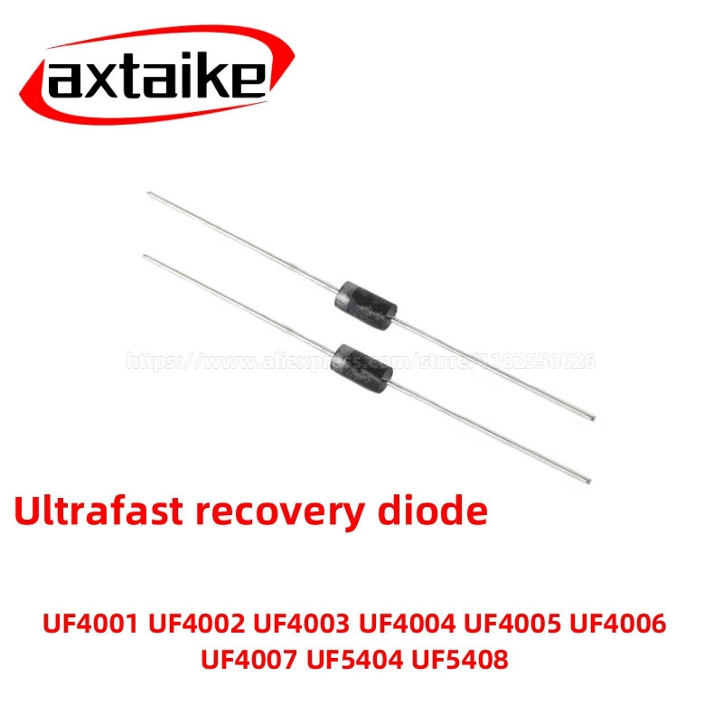 20PCS UF4001 UF4002 UF4003 UF4004 UF4005 UF4006 UF4007 UF5404 UF5408 ไดโอด Assortment DO-41/27 Ultra