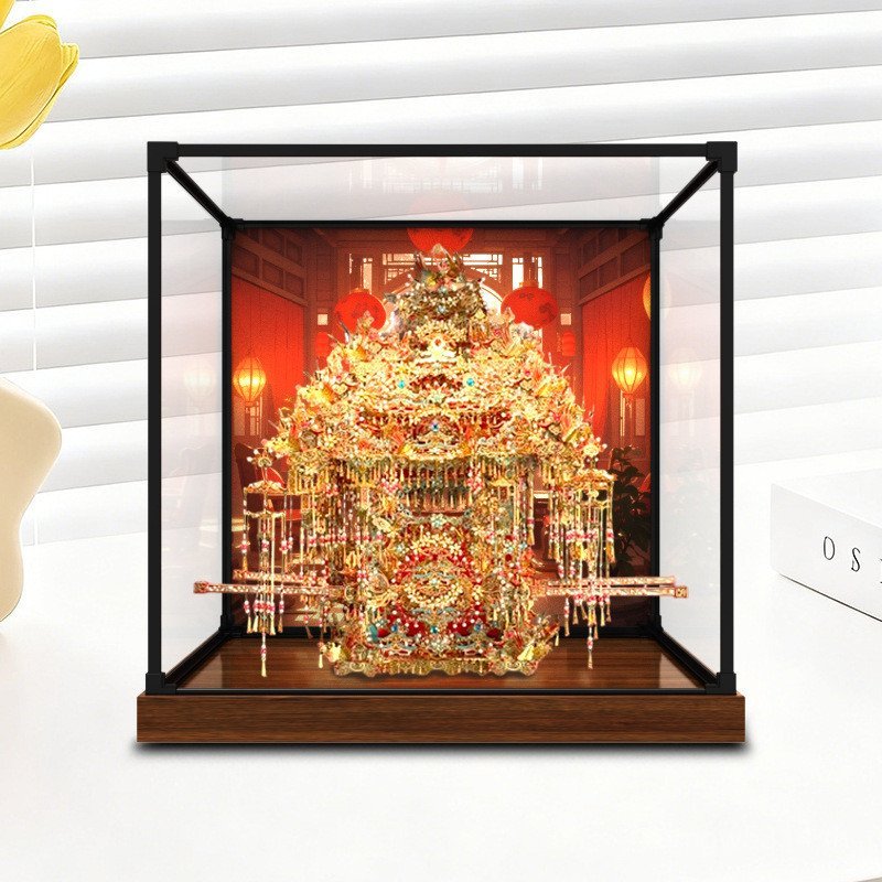 Jubilee กล่องเก็บของโลหะผสมประกอบ Cool ประกอบ 3d โลหะเหมาะสําหรับ Handmade กรอบดอกไม้ซีดานปริศนารุ่น