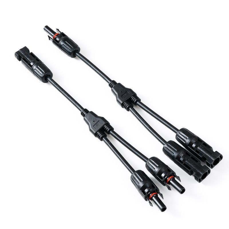 จัดส่งภายใน 48 ชั่วโมง ขั้วต่อตาแมว MC4 จัดส่งภายใน 48 ชั่วโมง ขั้วต่อโฟโตโวลต์ MC4 Y-Type Tee สี่ทา