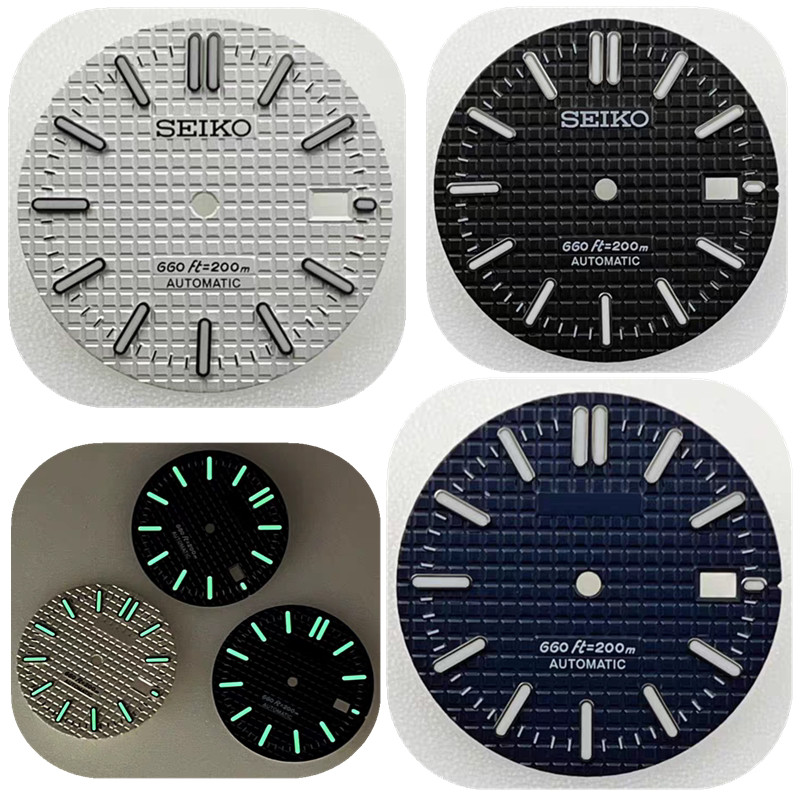 Dial 31.5m Modified Farm Oak Dial Green Luminous Surface Mechanical Watch Accessories