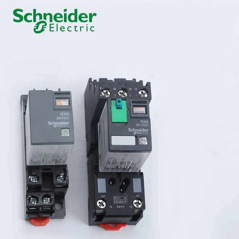 Schneider Electric RXM2LB2BD รีเลย์ระดับกลาง RXM4LB2BD รีเลย์ขนาดเล็ก RXM4AB2BD 8 Pins DC24V