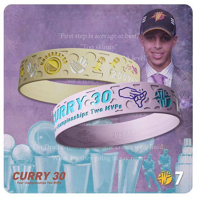 Curry Talent Show Night Series Bracelet Ace Four Basketball Sports Peripheral Couple Style 2Z2Q