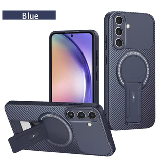 SAMSUNG สําหรับSamsung A57 กรณีGalaxy A37 เคสโทรศัพท์Galaxy A54 A52 A52S M36 A56 A17 คาร์บอนไฟเบอร์Stentเคสโทรศัพท์