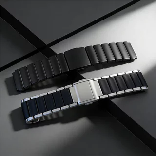 สายโลหะสําหรับ Samsung Galaxy Watch 8 40 มม.44 มม.8 คลาสสิก 46 มม.สําหรับ Galaxy Watch 7 Ultra 2025 47 มม.สร้อยข้อมือ