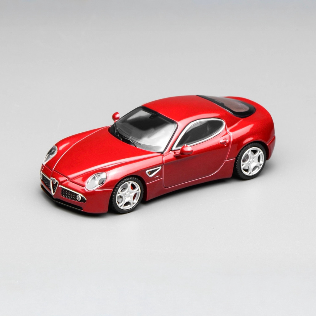 MH 1: 64 Alfa Romeo Alfa Romeo 8C Competizione โมเดลรถอัลลอย
