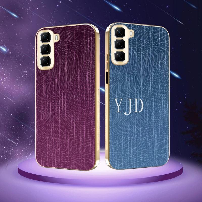 สําหรับ Infinix Hot 50 Pro Plus X6720 X6882 X6881 X6880 Meteor Electroplated กรอบ Anti-Drop เคสโทรศั