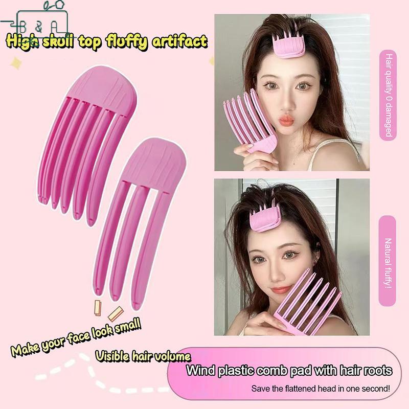 B&A New Hair Care Roots Natural Fluffy กิ๊บติดผมไม่มีความร้อนพลาสติก Curler Twist จัดแต่งทรงผม Diy เ