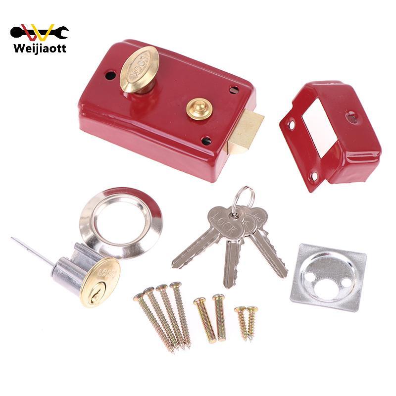 [Wjt] Anti-Theft Home Strong Universal Heavy-Duty Door Lo Lo Lo ในร่ม Mortise Lo [ขายร้อน]