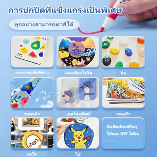 ปากกามาร์คเกอร์ 24 / 36 / 48 / 60 / 80 / 100 / 120สี สามารถเขียนบนแก้ว พลาสติก