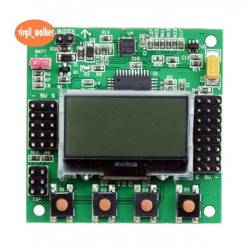 KK 2.1.5 LCD Multirotor Flight Control Board KK2.1.5 ใหม่ล่าสุด V1.19S1 OpenAerVTOL 1.6 Quadcopter K