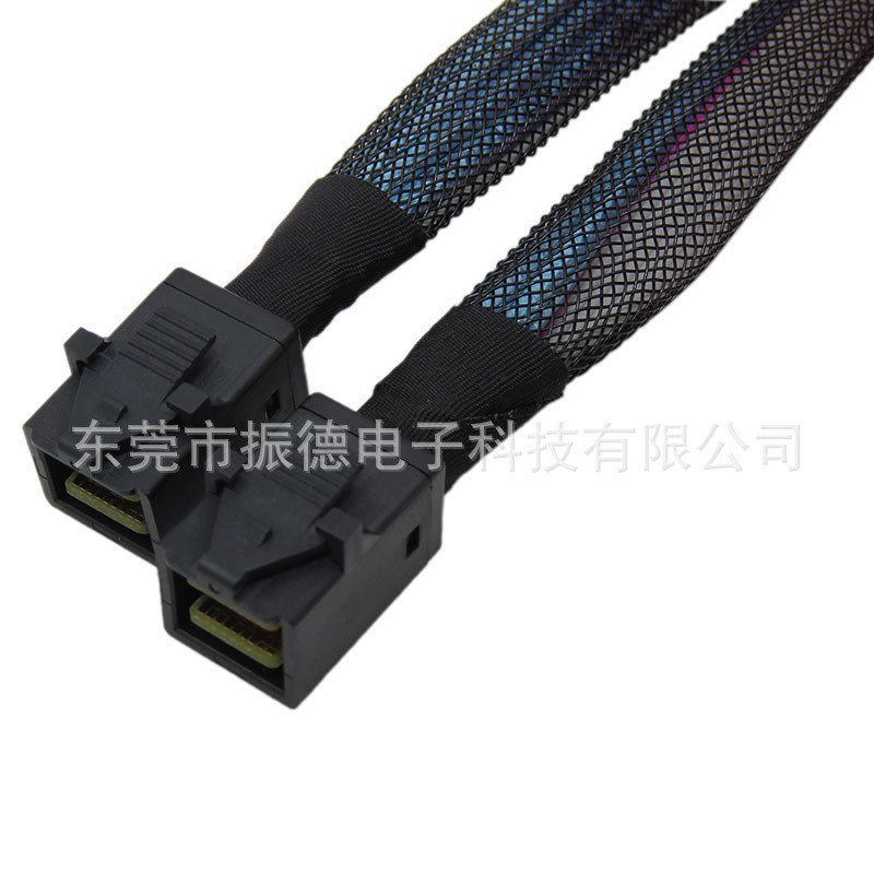 Minisas36PHighDensitySFF-8643 ถึง sff8643 สายส่งสวิตช์เซิร์ฟเวอร์