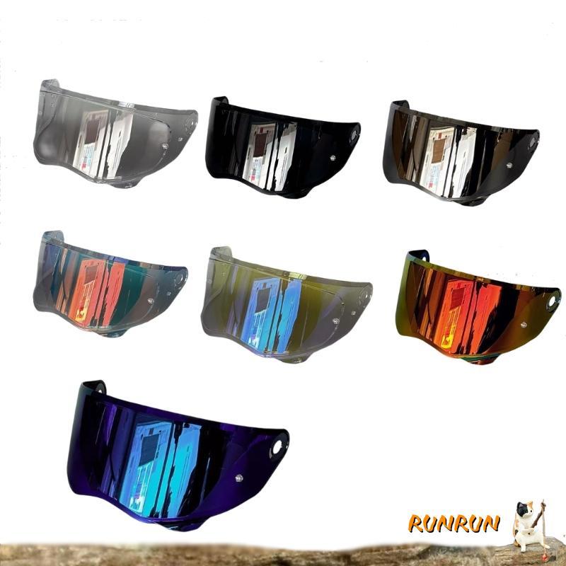 RUNN Anti Fog รถจักรยานยนต์ Visors Featuring UV400 ป้องกันและติดตั้งง่ายสําหรับ HJC V10 HJ41 รุ่น