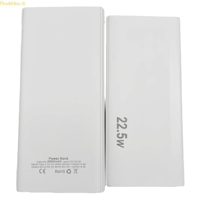 Doublebuy 22 5W 1260110 กล่องใส่เคสพลังงานชาร์จสําหรับพลังงานได้อย่างรวดเร็วกลางแจ้ง