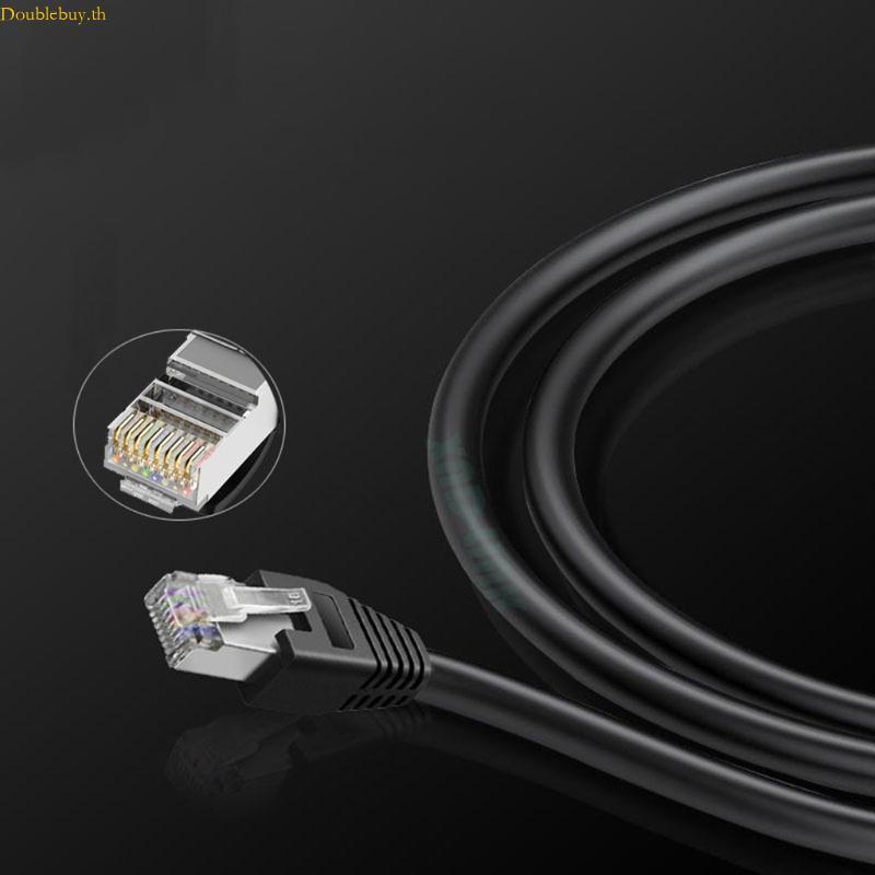 Doublebuy Lan Extender Connector Rj45 ชายหญิงสายต่อ 3ft 10ft สายไฟ