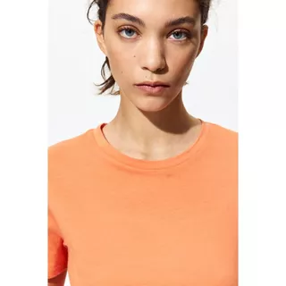 H&M(เอชแอนด์เอ็ม) เสื้อยืดคอตตอน ผู้หญิง 1270848_9