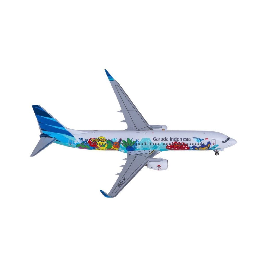 NGmodels 1: 400 เครื่องบินอินโดนีเซีย Eagle Boeing 737-800 PK-GMU NG58229 ยี่ห้อใหม่จัดส่งฟรี