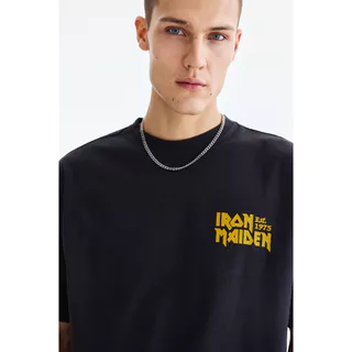 H&M(เอชแอนด์เอ็ม) เสื้อยืดทรงโอเวอร์ไซส์ ผู้ชาย 1159823_20