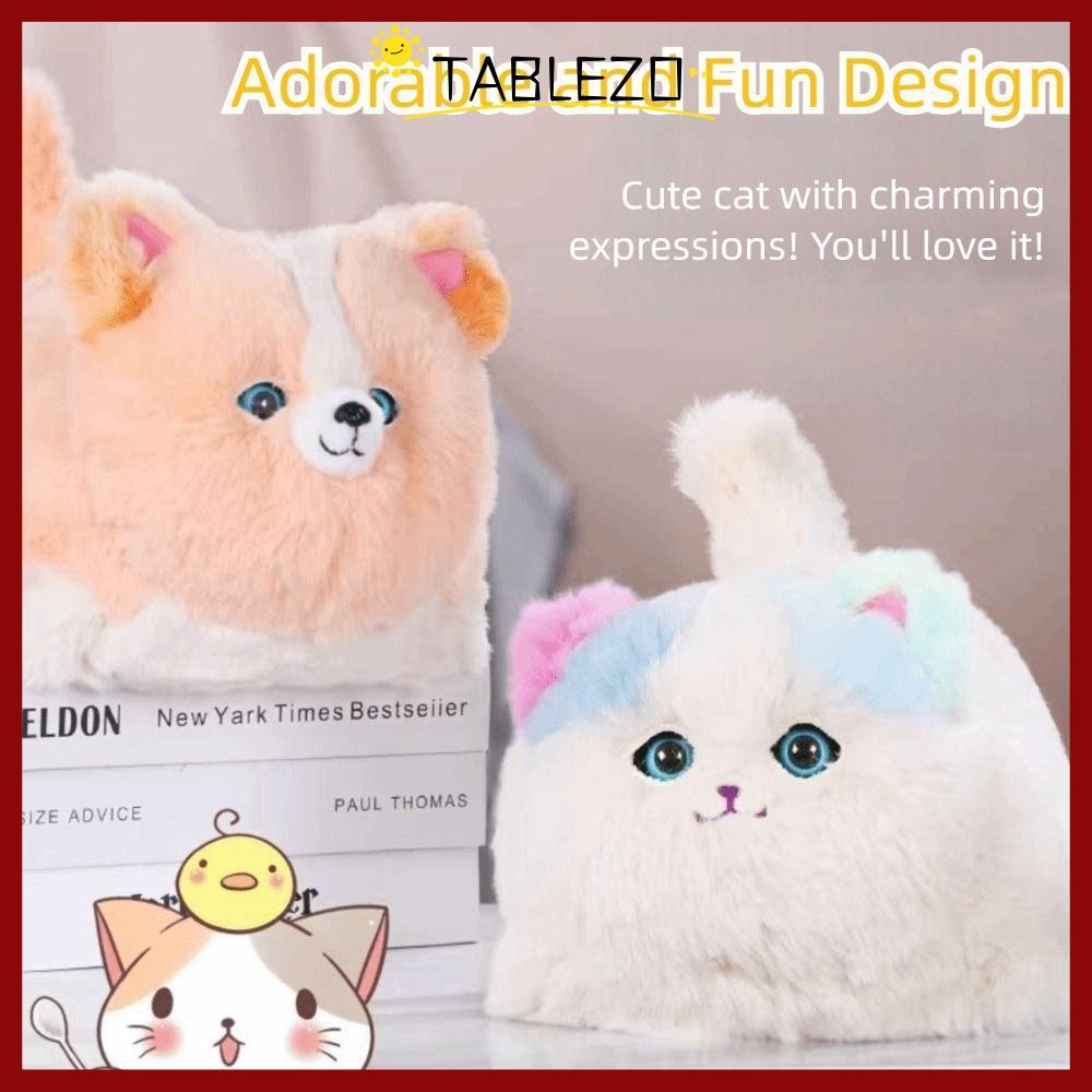 TABLEZO Interactive Huggy Cat, ตุ๊กตาไฟฟ้าเหมือนจริงตุ๊กตาไฟฟ้า, การออกแบบจําลองพูดคุณสมบัติฟังก์ชั่