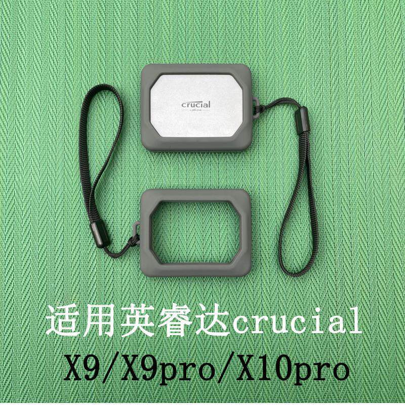 เหมาะสําหรับ Crucial Crucial X9/X9PRO/X10 Mobile Solid State Drive เคสป้องกัน Shock-proof กระเป๋า