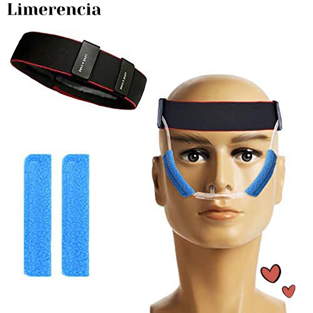 LIMERENCIA Oxygen Cannula Cushion, Polar Fleece Oxygen Supplies Nasal Cannula Ear Cushions, Soft Uni