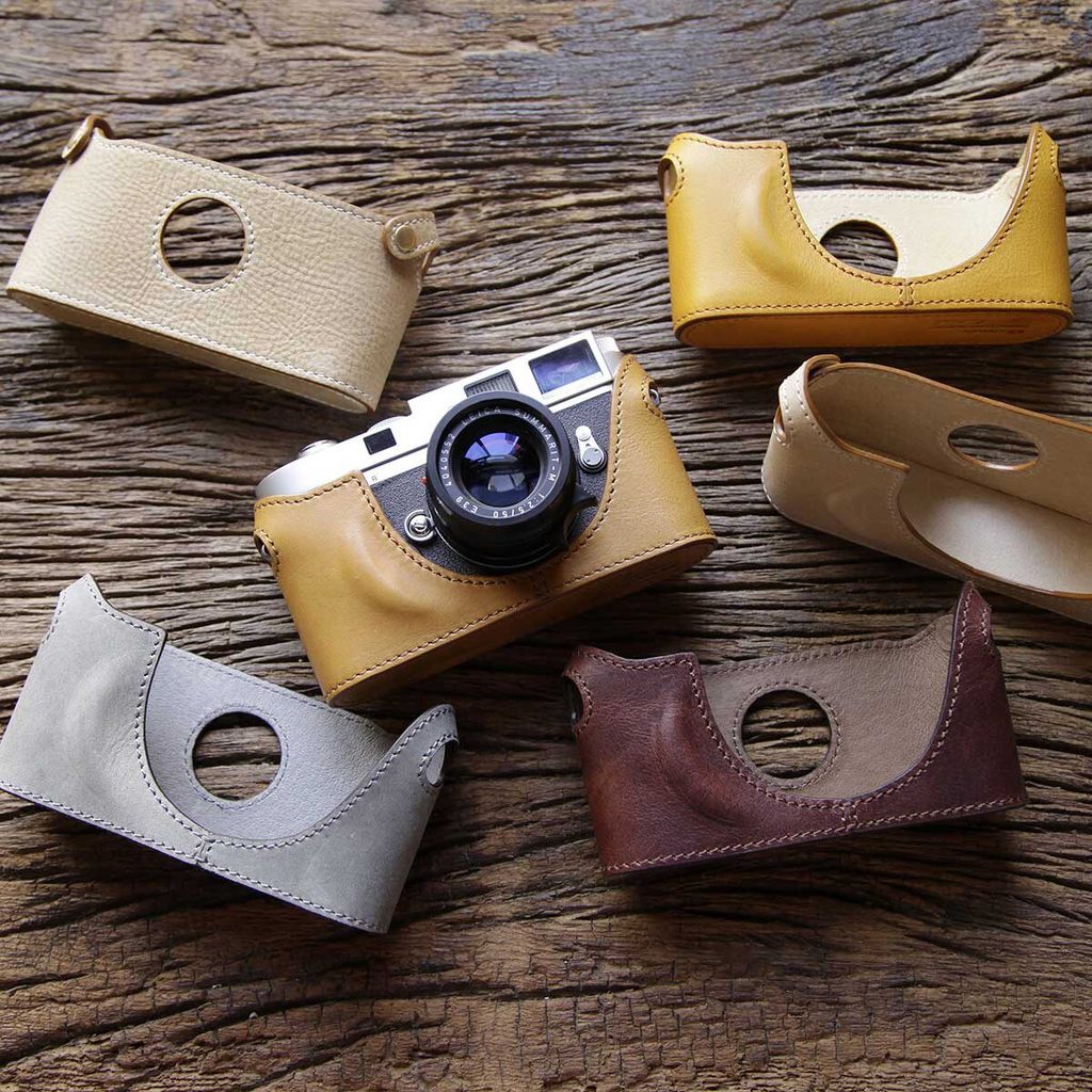 Cam-in Leica Leica M6 M7 MP M2 M3 M4 Handle Leather Case Half Case Camera Case CA033