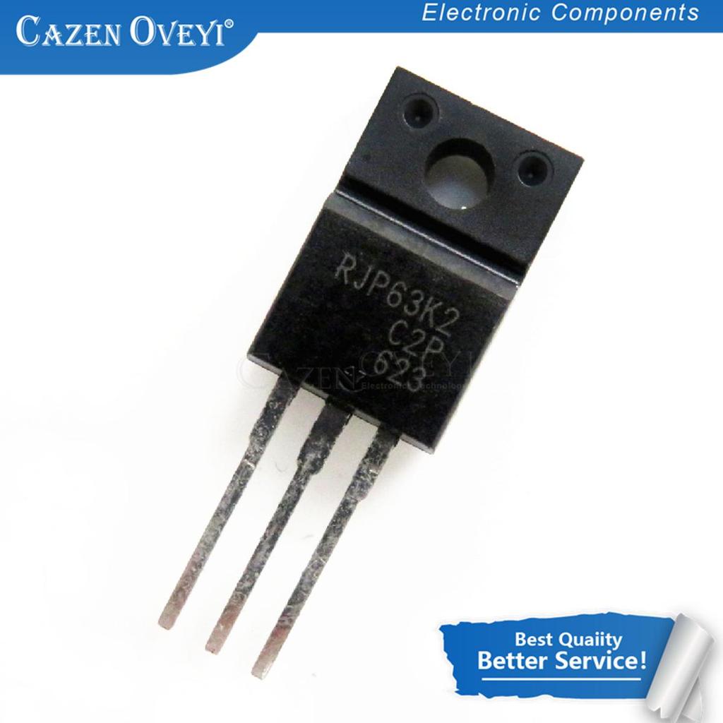 10PCS RJP63K2 RJP30E2 30F124 30J124 SF10A400H LM317T IRF3205 ทรานซิสเตอร์ TO220F TO220 63K2 30E2 10A