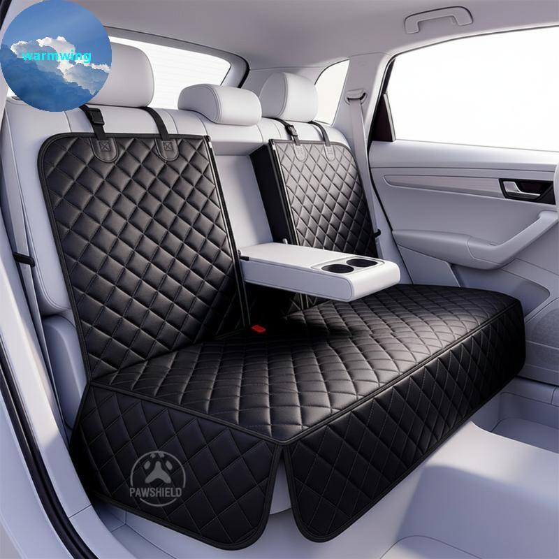 Warmwing Dog Cat Car Seat Cover กันน้ําและ Scratchproof Pet Carrier Cushion สําหรับรถยนต์กลางแจ้ง Travel TH