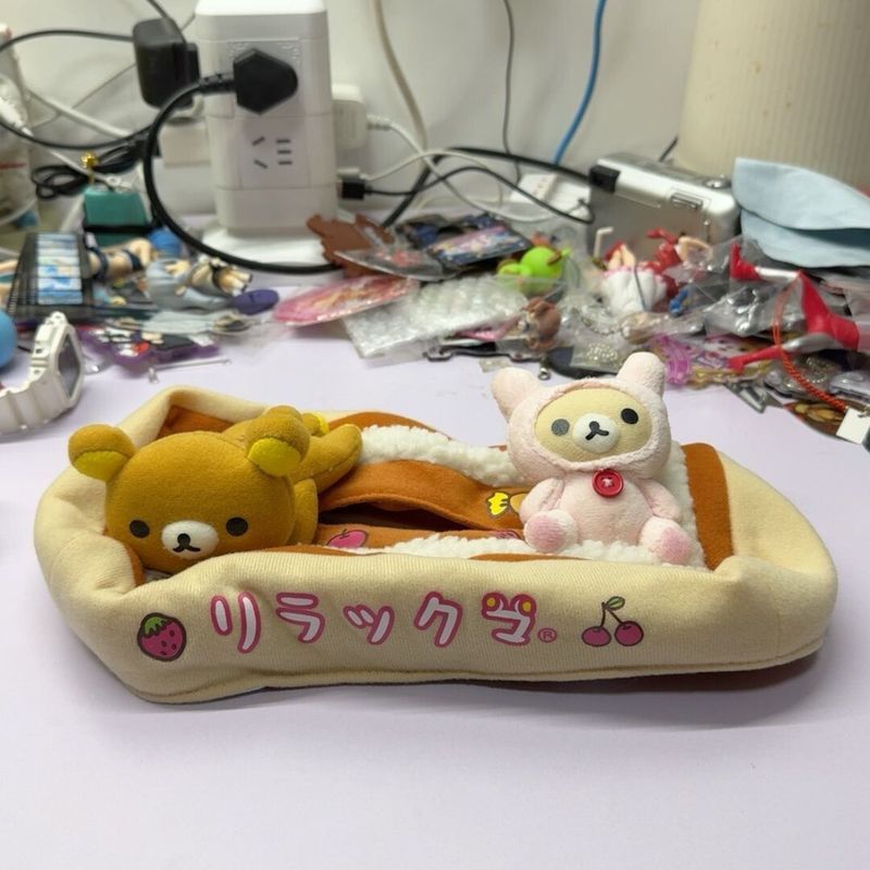 Rilakkuma Bear Sister Bear กล่องกระดาษทิชชู่ Default Medieval ไม่คืนเงินได้ Non-Exchange t